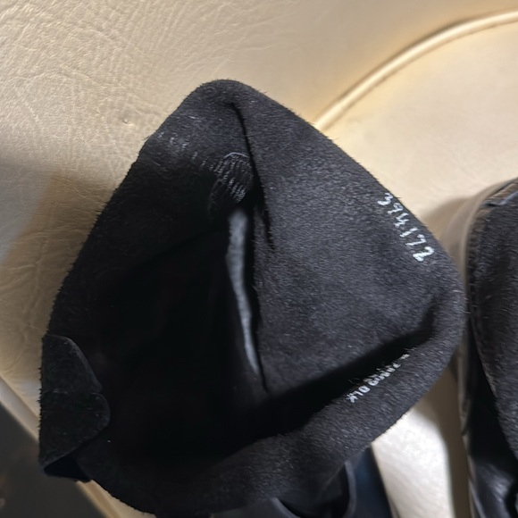 Veronica by Frye black moto style Sz 91/2 - Picture 7 of 7